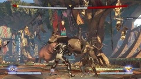 Injustice 2 cyborg trait wake up punish vs wowo