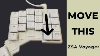 I Broke the Standard Layout Again – Even More Staggered ZSA Voyager