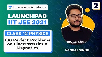 100 Perfect Problems on Electrostatics & Magnetics L 2 | Launchpad IIT JEE 2021 | Physics
