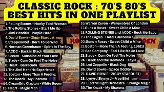 Classic Rock : 70'S 80'S Best Hits in One Playlist