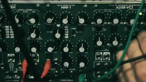 CWEJMAN Analog Modular Synthesizer VCO-2RM + MMF-1 + ADSR-VC2