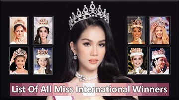 List Of All Miss International Winners | 63rd | Japan | Beauty pageant