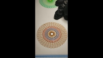 Spirograph Long 62 #asmr #spirograph #art #asmrvideo #asmrsounds #satisfying #spirograph #drawing