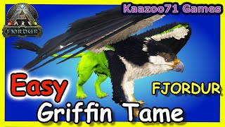 Super Easy Griffin Tame Ark Fjordur 💥