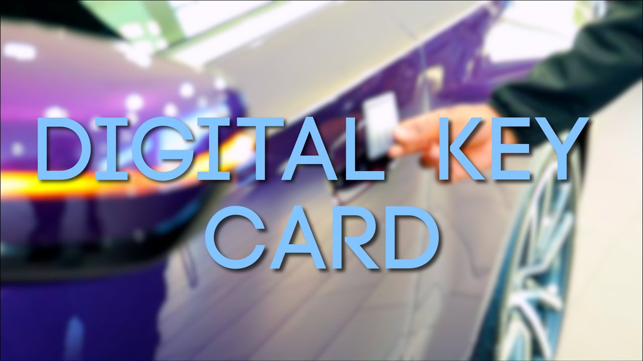 How To Set Up Your Digital Key Card On a New BMW YouTube