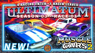 EPIC Muscle Cars 2 Showdown | Hot Wheels Diecast Racing The Ultimatum S3 R1 screenshot 3