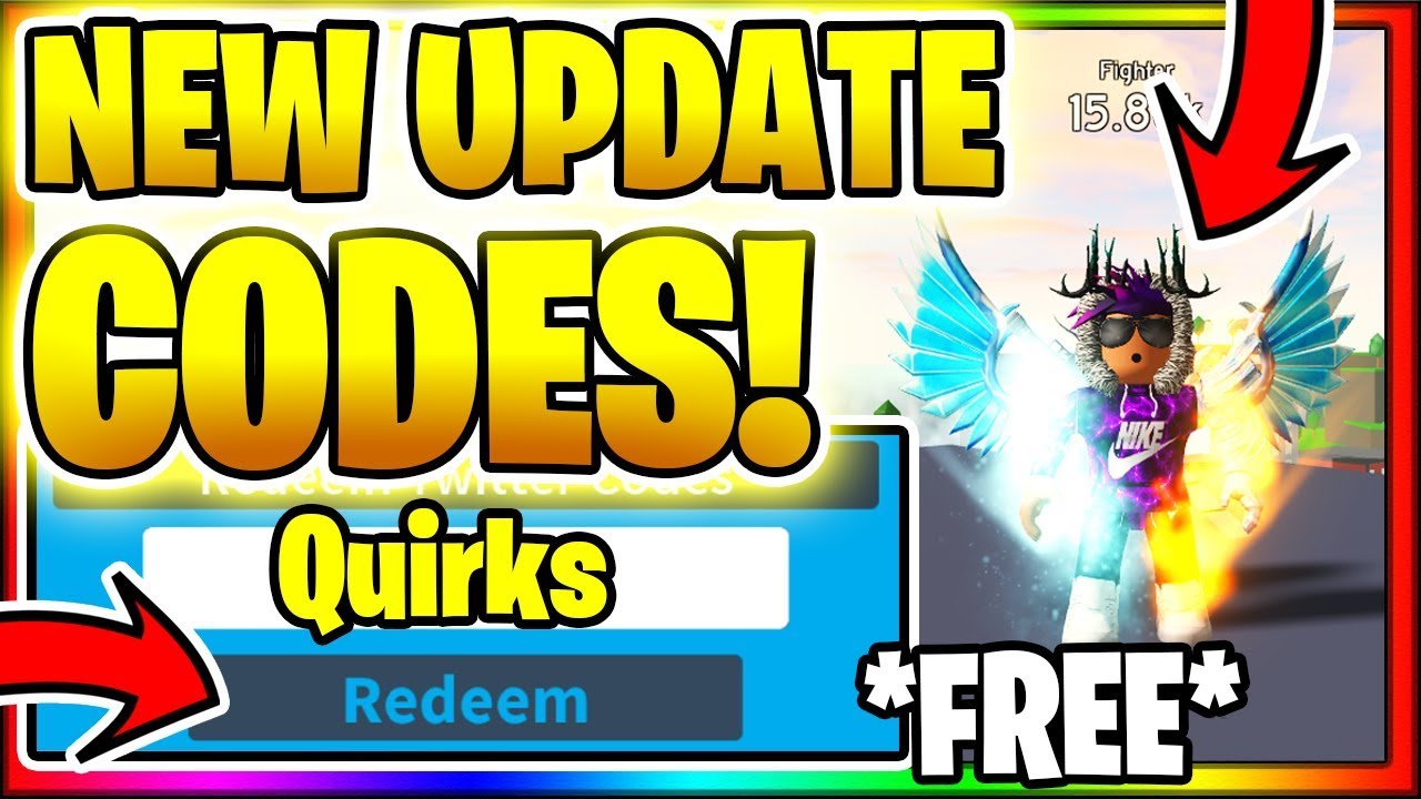 All New Secret Op Working Codes Quirks Update Roblox Anime Fighting Simulator Update 5 Youtube - promo codes for anime simulator roblox