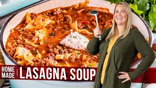 Homemade Lasagna Soup