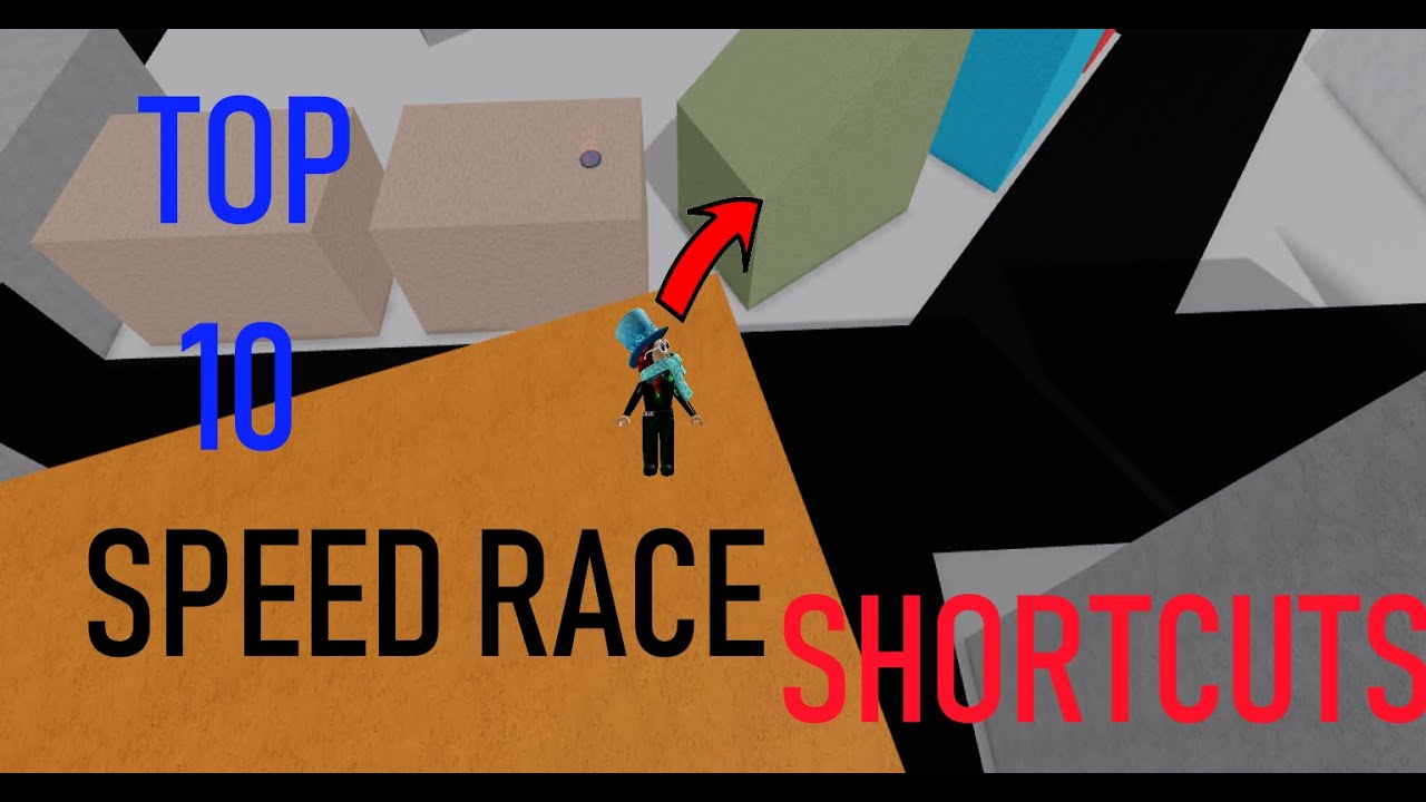 Top 10 Hardest Shortcuts In Speedrace Roblox Youtube