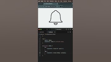 Bell Notification Animation using CSS