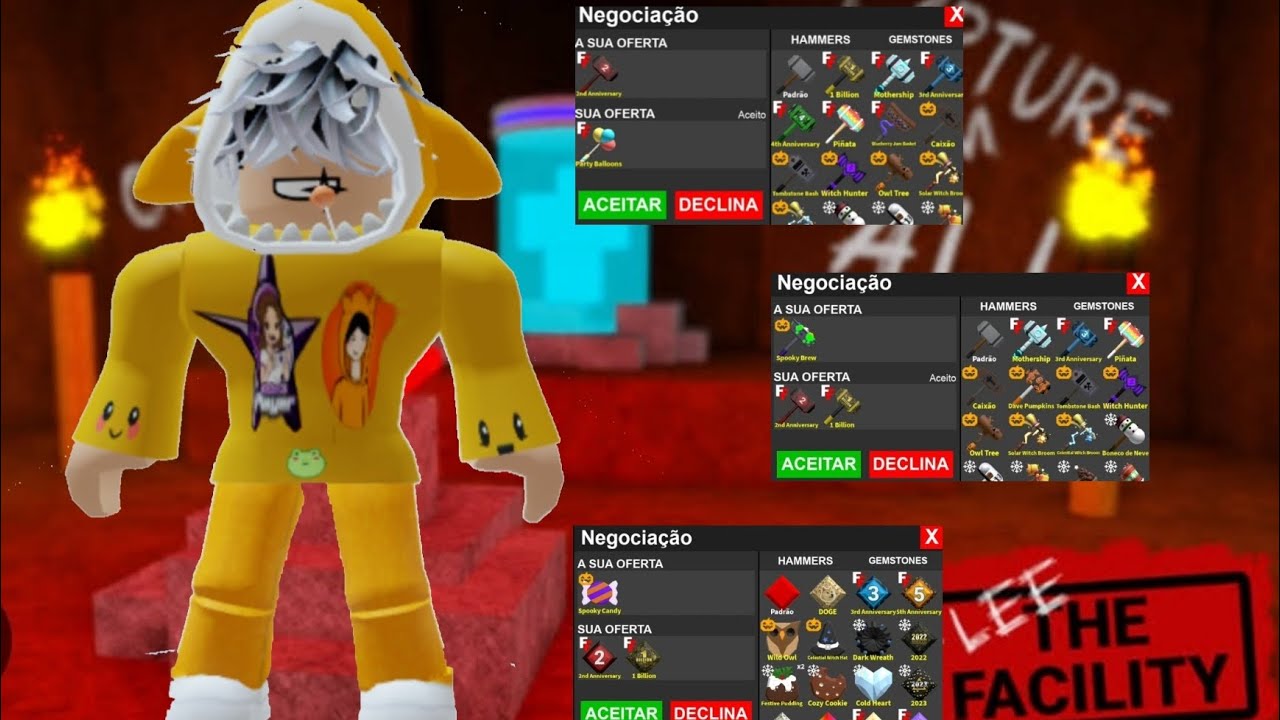 fazendo trades no flee the facility #2(flee the facility)-roblox