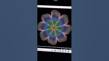 Animación de flor 🌸en Python para el Día de San Valentín #python #coding #shorts #subscribe #python
