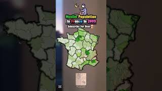 Muslim population in France #flag #europe #helpmemakethismakesense #map