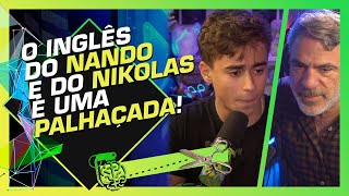 Analisando O Inglês Do Nando Moura E Nikolas Ferreira - Amigo Gringo Cortes Do Inteligência Ltda 