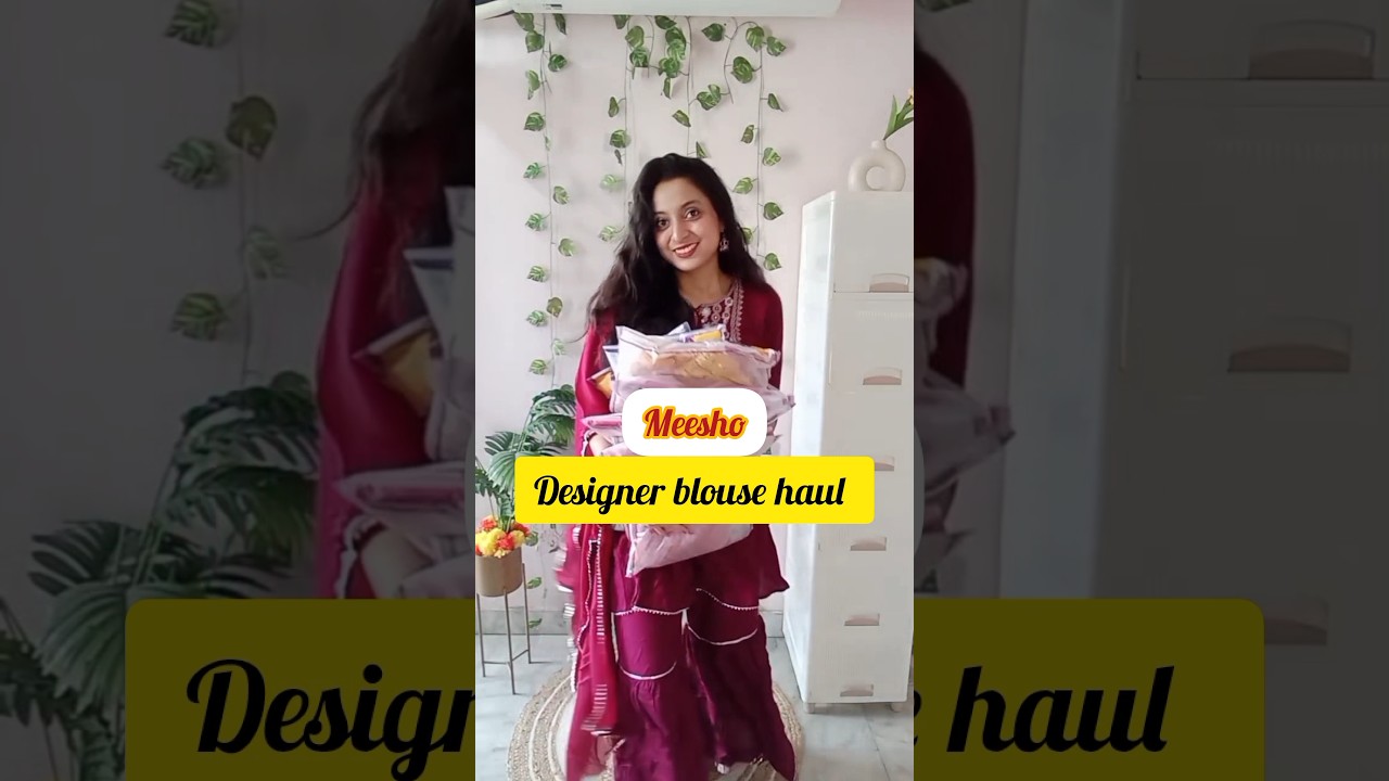 Meesho Designer blouse haul ❤️ 