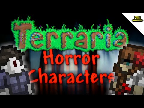 5 INCREDIBLE HORROR TERRARIA CUSTOM CHARACTERS | VANITY SETS AND HOW TO MAKE THEM!