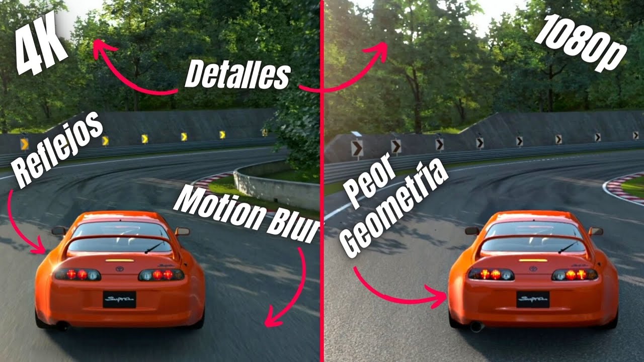 Gran Turismo 7: así es la comparativa gráfica entre PS5 y PS4 del