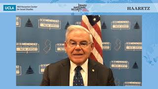 Senator Bob Menendez Keynote Speech at Haaretz