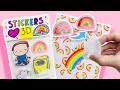 HAZ STICKERS CASEROS 3D Y HOJAS DECORADAS