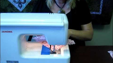 How to Sew Rag Squares after Cutting with the AccuQuilt GO!