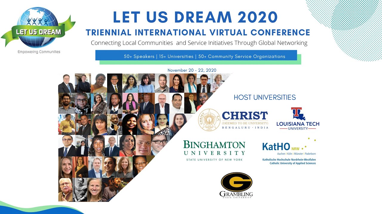 LET US DREAM CONFERENCE 2020 Social Panel 3 YouTube