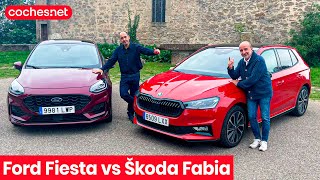 Ford Fiesta 1.0 Ecoboost - Skoda Fabia 1.5 TSi | Comparativa / Test / Review en español | coches.net