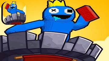 Rainbow.io - Outdo Craft Tower Gameplay Walkthrough (android/iOS)