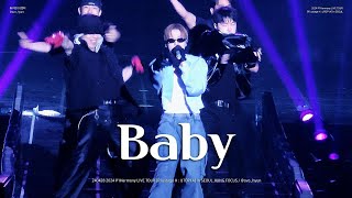 240428 P1Harmony LIVE TOUR | 지웅 솔로 Baby(Justin Bieber) | JIUNG Solo | [P1ustage H : UTOP1A] in SEOUL