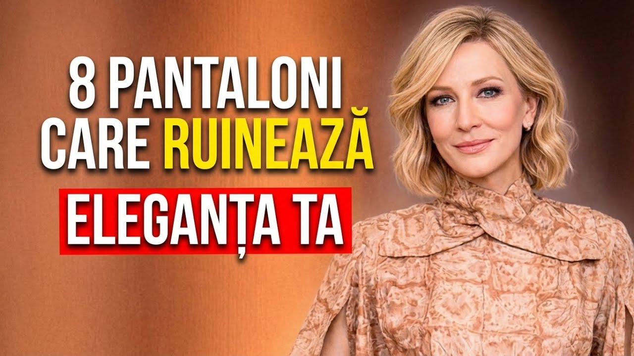 8 PANTALONI Care NU Te Mai Avantajează După 60 (Te ÎMBĂTRÂNESC)