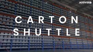 Quadron  Carton Shuttle System for Triple Deep ASRS for Carton & Bin Handling   Addverb