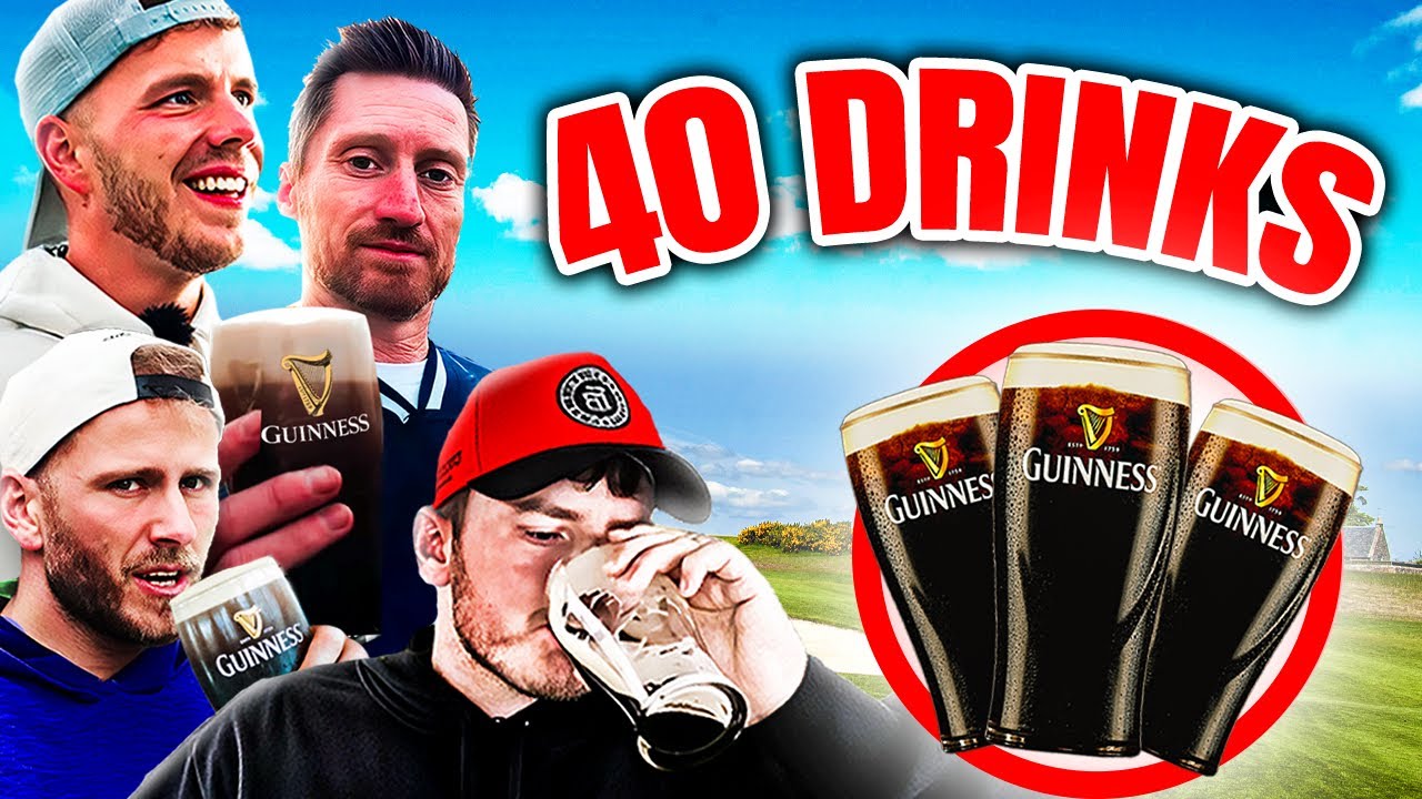 Can We Drink 40 Pints Of Guinness In 9 Holes!
