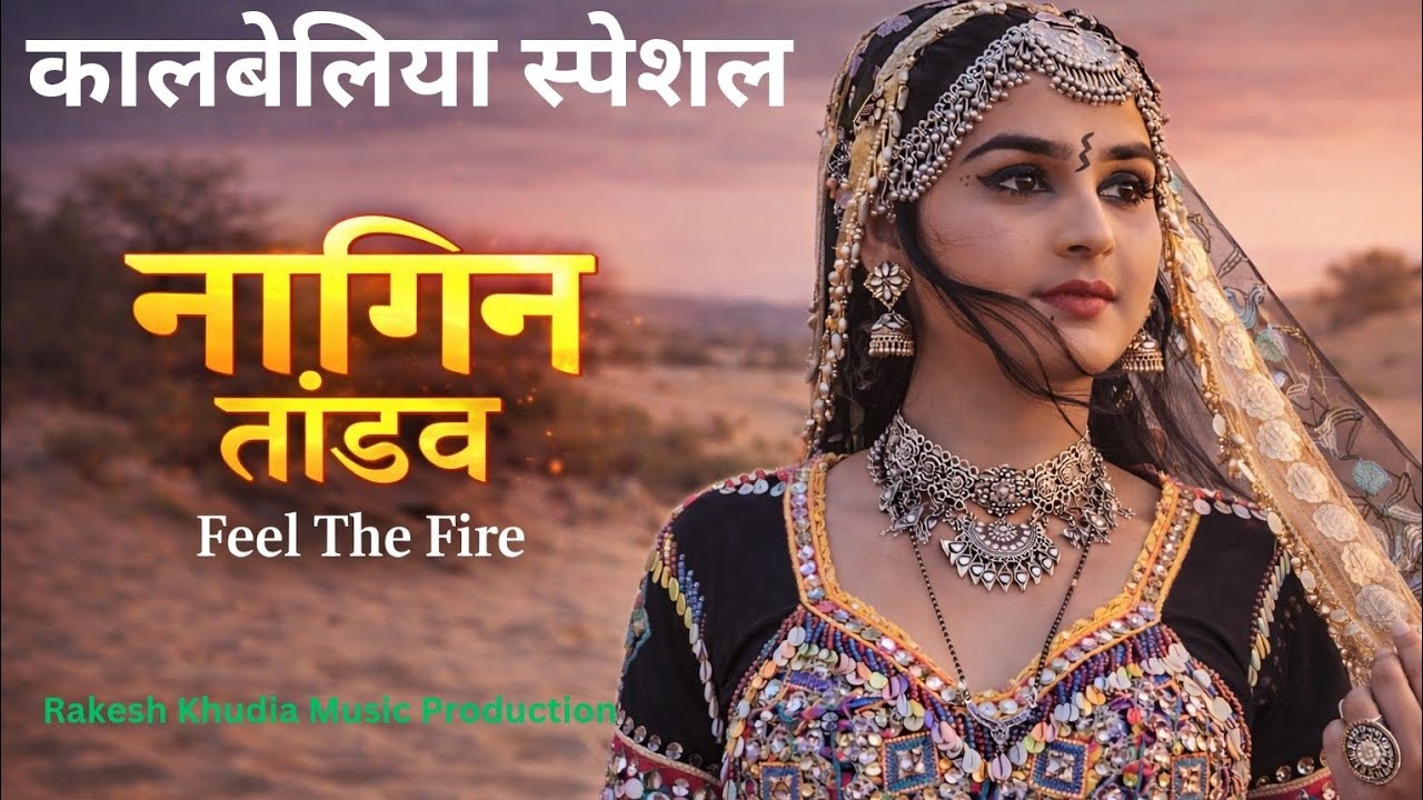 नागिन तांडव 🔥 Feel The Fire |  Kalbelia Dance 2026 | Desert Cinematic Performance