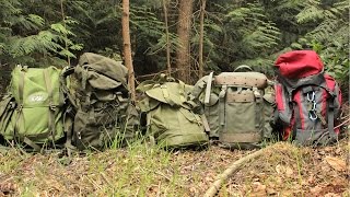 Bushcraft, Hiking & Camping Backpacks  Which one is best for your needs?