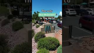 The Only Blue McDonalds 😯 News