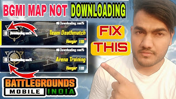 😞BATTLEGROUND MOBILE INDIA MAP NOT DOWNLOADING PROBLEM SOLVED || Bgmi Map tdm map not downloading