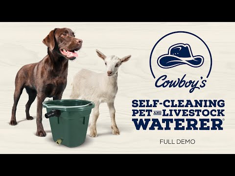 Self-Cleaning Waterer - Cowboy's Game Washer