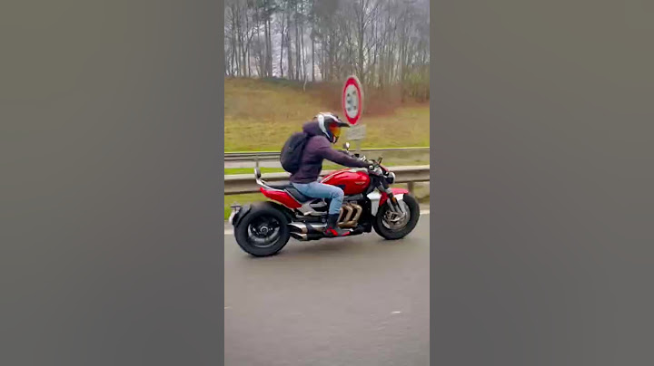 Triumph Rocket 3 acceleration #triumph #triumphmotorcycles #triumphofficial #triumphrocket3
