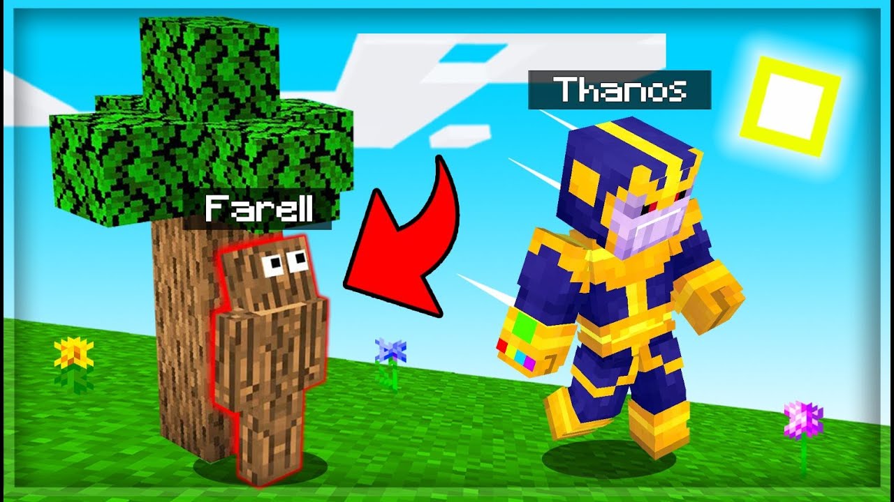 Miencraft, ale THANOS chce Cię ZABIĆ! ( Minecraft Chowanego! )