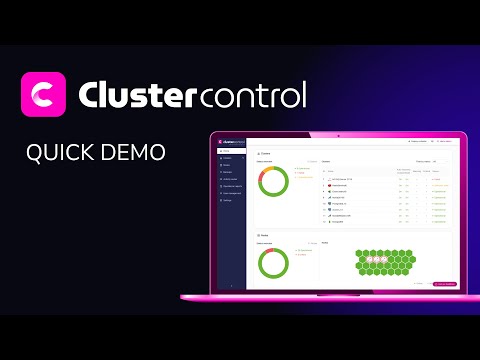 Clustercontrol Quick Demos | Features | Scaling - video from Severalnines