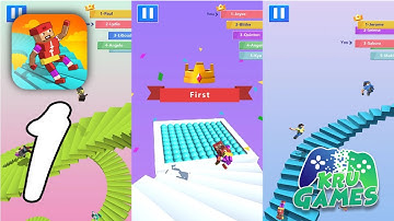 Rolling Stairs Master Gameplay #1 All Levels (Android, IOS)