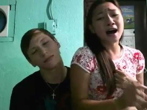 Filipina Girl Duet With Her American BF