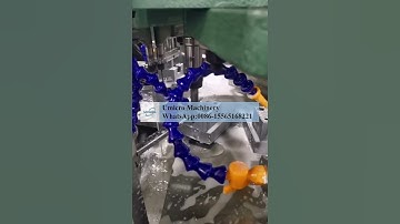 Aluminum Multi Hole Machining #Drilling and Chamfering Tapping Machine #Turntable Multi station