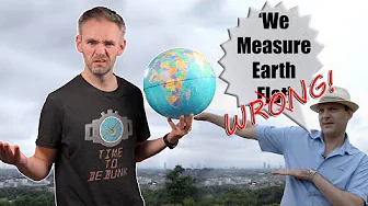 Flat Earth 'Expert' doesn't understand measurements