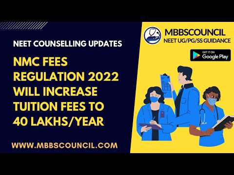NMC Fees Regulation