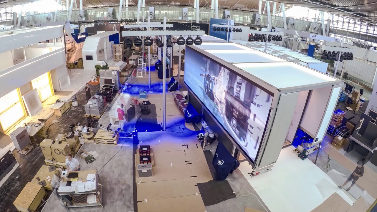 Bpw Stand Ryx BPW auf der IAA Nutzfahrzeuge 2018: Timelapse vom BPW Stand - YouTube