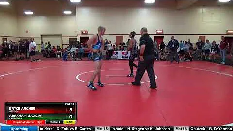 MEN 144-149 Abraham Galicia California Vs Bryce Ar...