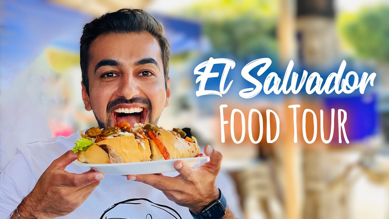 My Food Tour of El Salvador Food in El Salvador YouTube