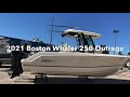 2021 Boston Whaler 250 Outrage for sale at MarineMax Houston, Texas.