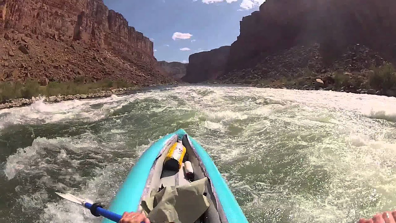 Badger Rapid Inflatable Kayak Colorado River Grand Canyon 