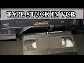 How to Safely Remove a VHS tape Stuck in a VCR